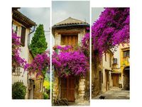 90 80CM OBRAZ T3 ELEM STARE MIASTO PROWANSJI DRUK ŚCIENNY