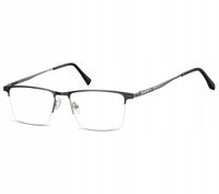 Okulary prostokątne Zerówki Korekcyjne Żyłkowe