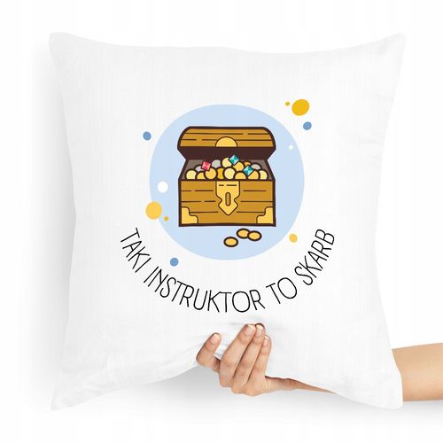 Poduszka Dla Instruktora Taki Instruktor To Skarb Z Nadrukiem Ze Zdjęciem na Arena.pl