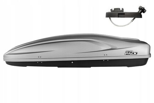 BOX BAGAŻNIK DACHOWY STELLA 480 SREBRNY OBUSTRONNIE OTWIERANY na Arena.pl