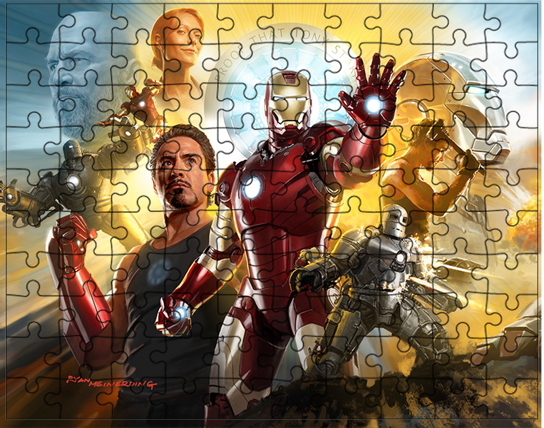 Puzzle Ironman zdjęcie 1