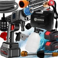 Myjka ciśnieniowa AKUMULATOROWA 48V ogrodowa do auta kostki okien PRZENOŚNA