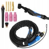 Uchwyt spawalniczy tig lift 4m zaworek przewód wtyki kraft&dele KD3550