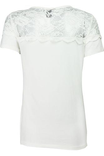 Kremowa Bluzka, Koronka (D) - 38 / M na Arena.pl