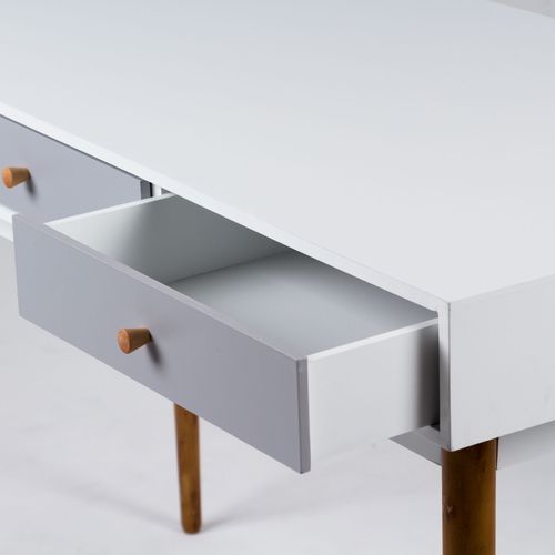 Biurko Scandi białe na Arena.pl