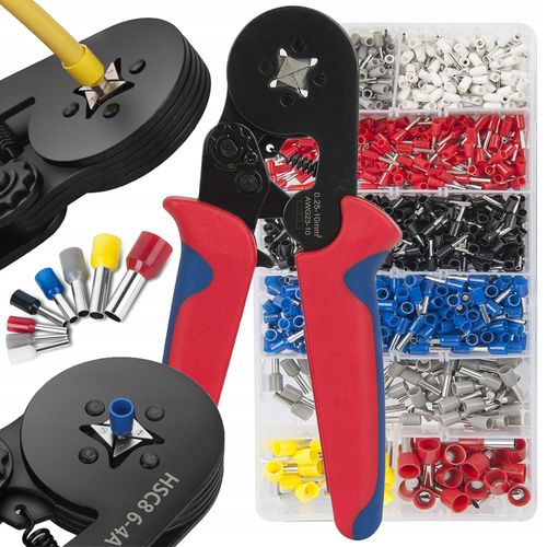 Zaciskarka Renew Force Szczypce do zaciskania konektorów + 1800 tulejek na Arena.pl