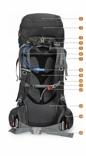 PLECAK TURYSTYCZNY BERGSON MATTERHORN 60-70L na Arena.pl