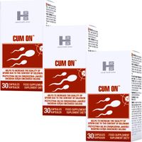 3x CUM-ON OBFITY WYTRYSK DUŻO NASIENIA EREKCJA MOC TERAPIA NAPRAWCZA ORGAZM