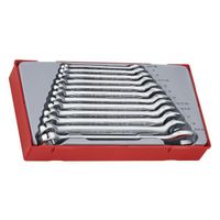 zestaw kluczy płasko-oczkowych 8-19mm, 12szt. - l-27560101