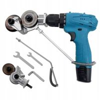 ADAPTER DO CIĘCIA BLACHY NA WIERTARKĘ WKRĘTARKĘ UNIWERSALNE NOŻYCE DO BLACH