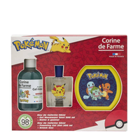 Zestaw Pokemon (woda + Żel + Pudełko na przekąski)