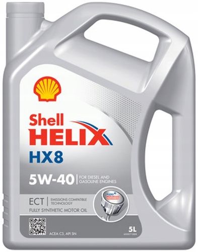 Shell Helix HX8 ECT 5W-40 5L / 550046689 Produkcji 08/2024 na Arena.pl