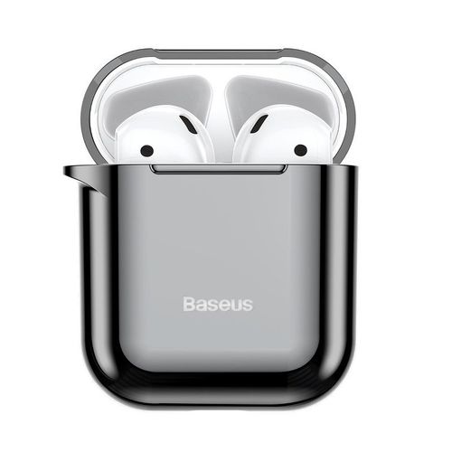 Etui Baseus Shining Hook Case Do Apple Airpods (Czarne) na Arena.pl