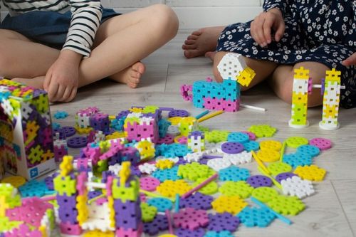 KLOCKI KONSTRUKCYJNE MELI BASIC CONSTRUCTOR PINK SET ZESTAW UZUPEŁNIAJĄCY na Arena.pl