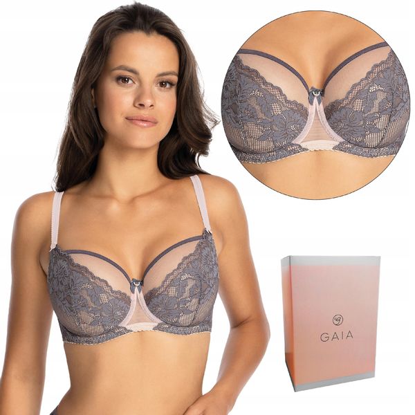 Biustonosz semi soft GAIA 1111 VIOLETTE fiolet 80B zdjęcie 1