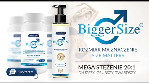 Żel-Bigger Size - Żel na Arena.pl