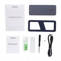 UGREEN CM777 Obudowa Dysku Zewnętrznego SSD NVMe SATA 20Gbps USB-C