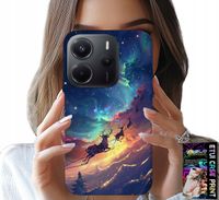 ETUI DO XIAOMI NOTE 14 4G - RENIFEREK SŁODKI RENIFER ŚWIĄTECZNY WZÓR