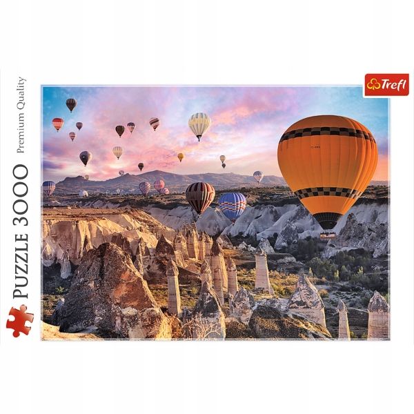 Puzzle 3000 Balony nad Kapadocją 33059 zdjęcie 2
