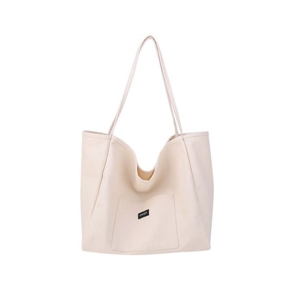 Torba materiałowa minimalistyczna duża TP15K zdjęcie 1