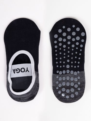 Skarpety stopki do jogi ABS czarne i zielone 2PAK 36-41 YOCLUB na Arena.pl