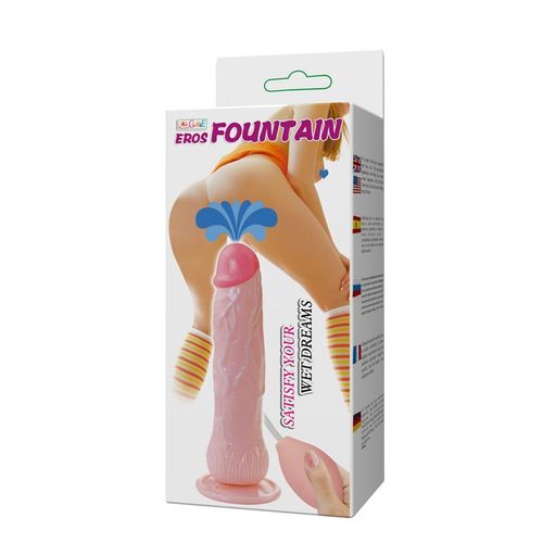 Naturalny Penis - Dildo Z Funkcją Wytrysku Eros Fountain na Arena.pl