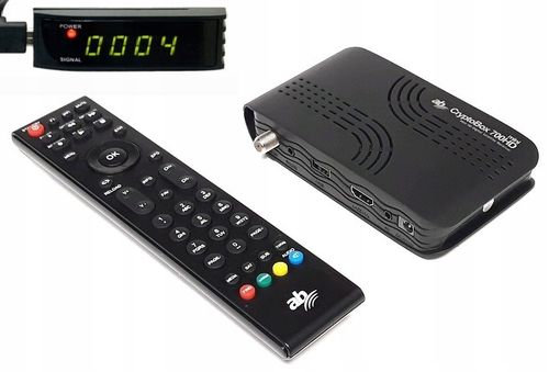 Tuner SAT CryptoBox AB 700HD MINI DVB-S2 H.265 na Arena.pl