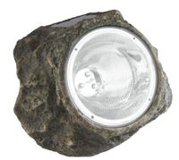 OŚWIETLENIE SŁONECZNE LED KAMIEŃ SOLAR 15CM OGRÓD