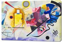 Obraz 100x70cm Yellow-Red-Blue, Wassily Kandinsky Vintage Salon