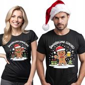 KOSZULKI DLA PAR ŚWIĄTECZNA BABECZKA CIACHO ZESTAW PREZENT NA ŚWIĘTA