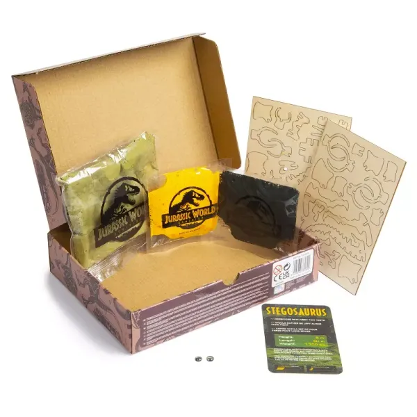 Model dinozaura drewno + masa zdjęcie 2