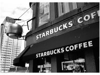 50X70CM STARBUCKS MITH HUANG OBRAZ POKOJU DREWNINE