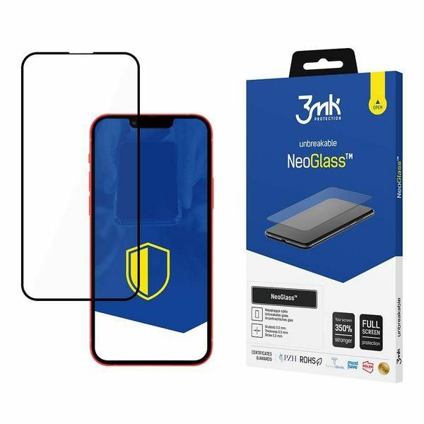 3MK NeoGlass iPhone 13/13 Pro czarny /black zdjęcie 1