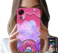 ETUI DO SAMSUNG GALAXY XCOVER 7 - SŁODKIE DONUTY Z LUKREM W TLE + SZKŁO