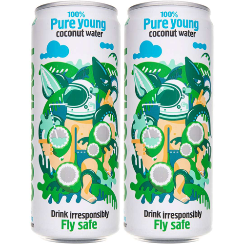 COCONAUT Woda kokosowa z młodego kokosa 100% 320 ml x 2 sztuk na Arena.pl