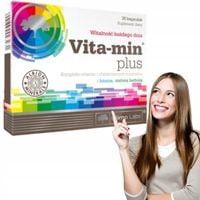 VITA MIN PLUS Olimp Witaminy i minerały z luteiną, zieloną herbatą 30 szt.