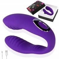 MASAŻER PENISA i POCHWY Wibrator Dla Par 10 PROG.