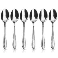 3x Łyżeczki Stalowe do Herbaty Kawy Deserów Małe Łyżki Zestaw Łyżeczek