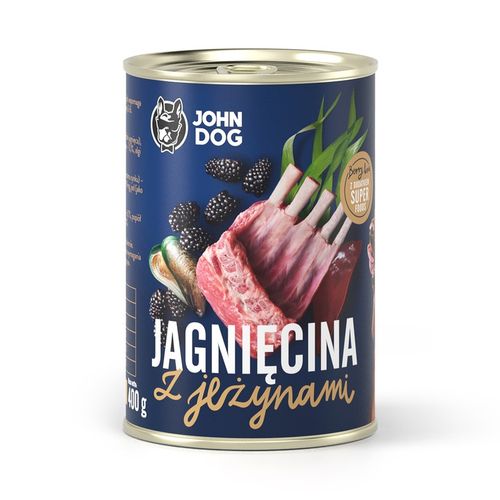 John Dog Berry Line Jagnięcina z jeżynami 6x400g na Arena.pl