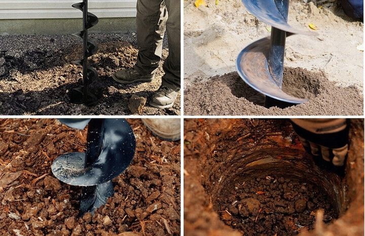 WIERTNICA GLEBOWA ŚWIDER SPALINOWY do gleby + WIERTŁA 10/15/20CM PRZEDŁUŻKA zdjęcie 11