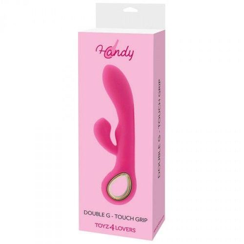 Wibrator-Rabbit Handy G-Double Touch Grip Pink na Arena.pl