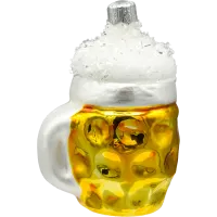 Bombka choinkowa szklana: Kufel piwa