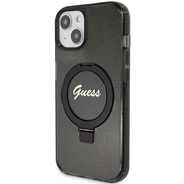 Etui Guess do iPhone 15, iPhone 14, iPhone 13, Czarny, MagSafe zdjęcie 2