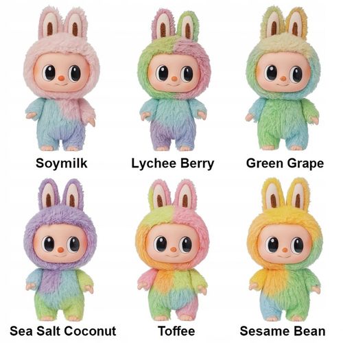 LABUBU TĘCZOWY GRAJĄCE ŚPIEWAJĄCE MASKOTKA BRELOK FIGURKA PLUSZAK na Arena.pl