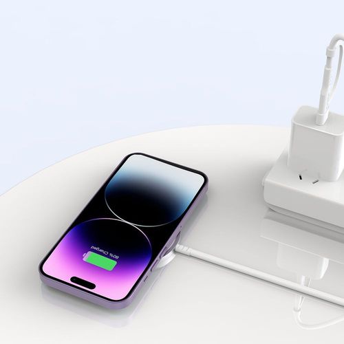 tech-protect qi15w-a44 magnetic magsafe wireless charger white na Arena.pl