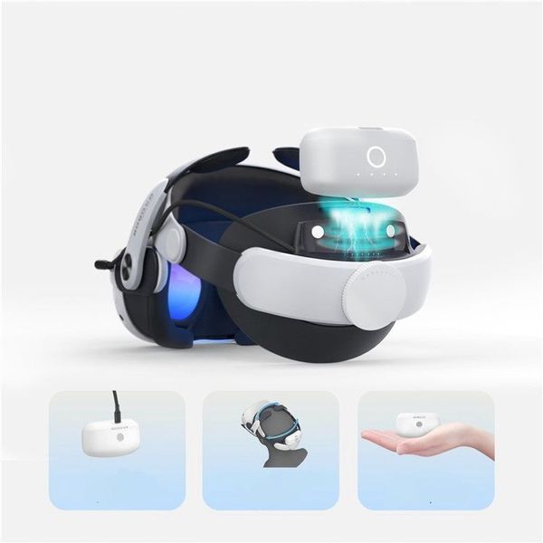 Pasek BOBOVR M3 PRO z pojemnym akumulatorem do gogli Meta Quest 3 VR zdjęcie 5