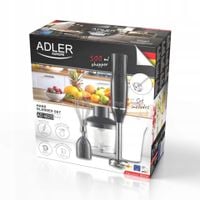 Blender ręczny Adler AD 4620 czarny 800W rozdrabniacz ubijanie blendowanie