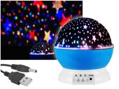 LAMPKA NOCNA PROJEKTOR GWIAZD WIELOKOLOROWY M261