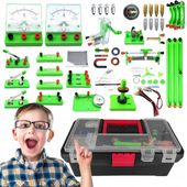 LABORATORIUM ELEKTRYCZNE ZESTAW EDUKACYJNY MAŁY ELEKTRONIK DLA DZIECI