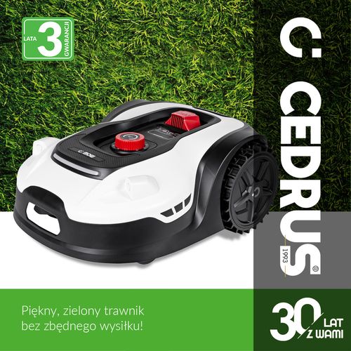 CEDRUS M6+ ROBOT KOSZĄCY KOSIARKA AUTOMATYCZNA DO TRAWY C-MOW 600m2 - OFICJALNY DYSTRYBUTOR - AUTORYZOWANY DEALER CEDRUS na Arena.pl